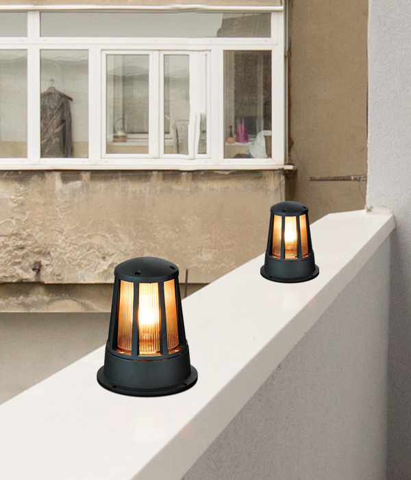 솔브 문주등 데크조명 테라스조명 (블랙)