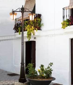 필드 정원등, 야외 조명, 가로등, 외부조명 (2.2m 블랙)