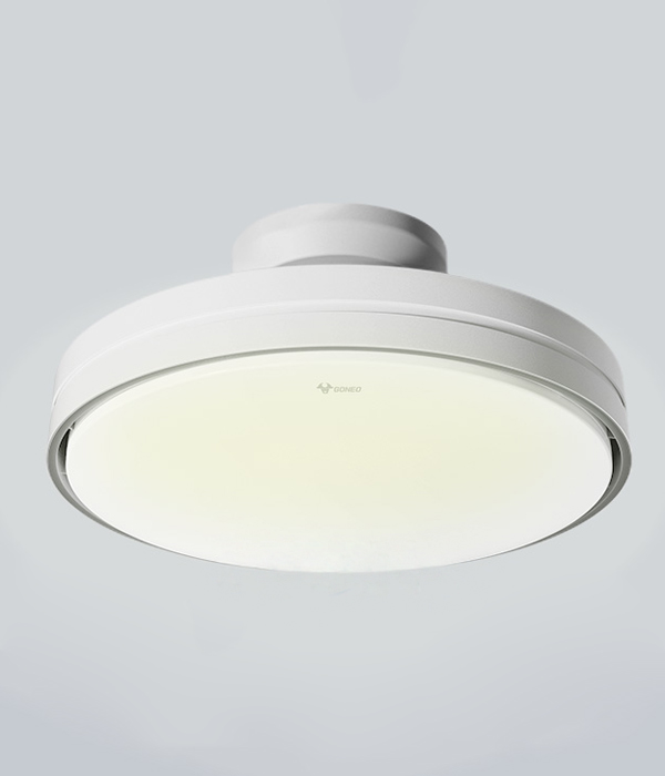 W 고네오 아토실링팬 색상변환 LED선풍기방등